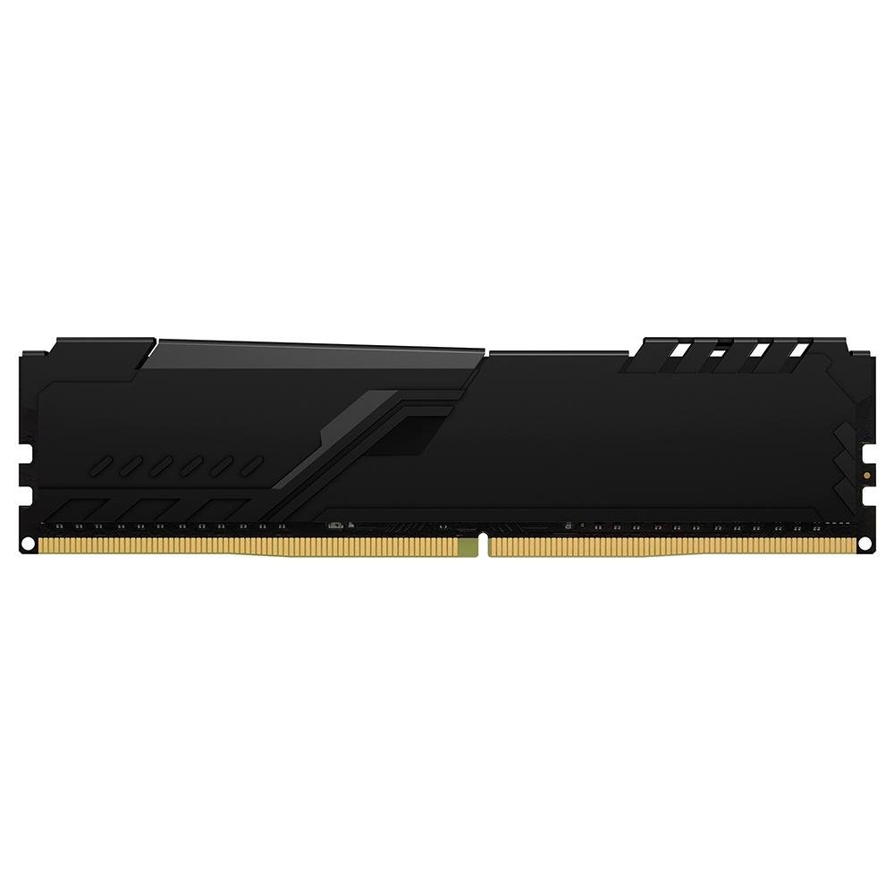 Memória RAM Kingston Fury Beast, 8GB, 3000MHz, DDR4, CL15, Preto - KF430C15BB/8