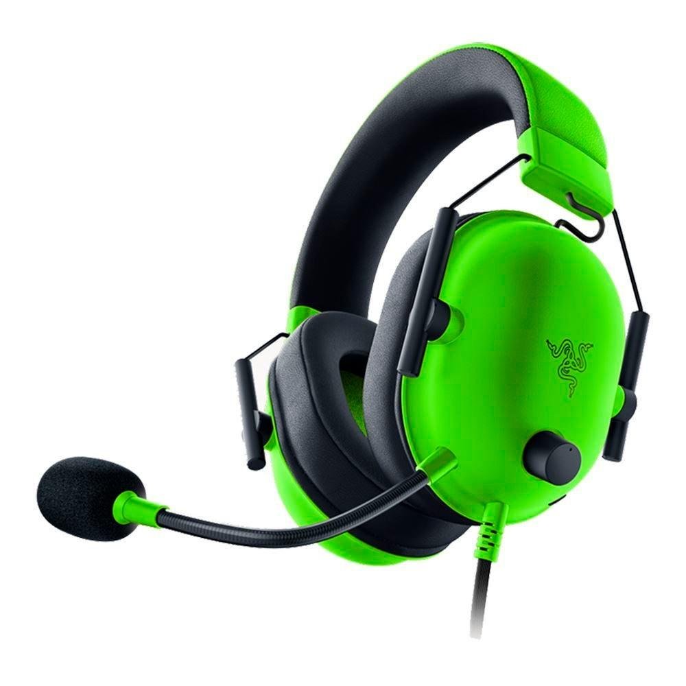 Headset Gamer Razer BlackShark V2 X, Drivers 50mm, Isolamento de Ruído, Surround 7.1, 3.5 mm, Verde - RZ04-03240600-R3U1 Headset Gamer Razer BlackShark V2 X, Drivers 50mm, Isolamento de Ruído, Surround 7.1, 3.5 mm, Verde - RZ04-03240600-R3U1