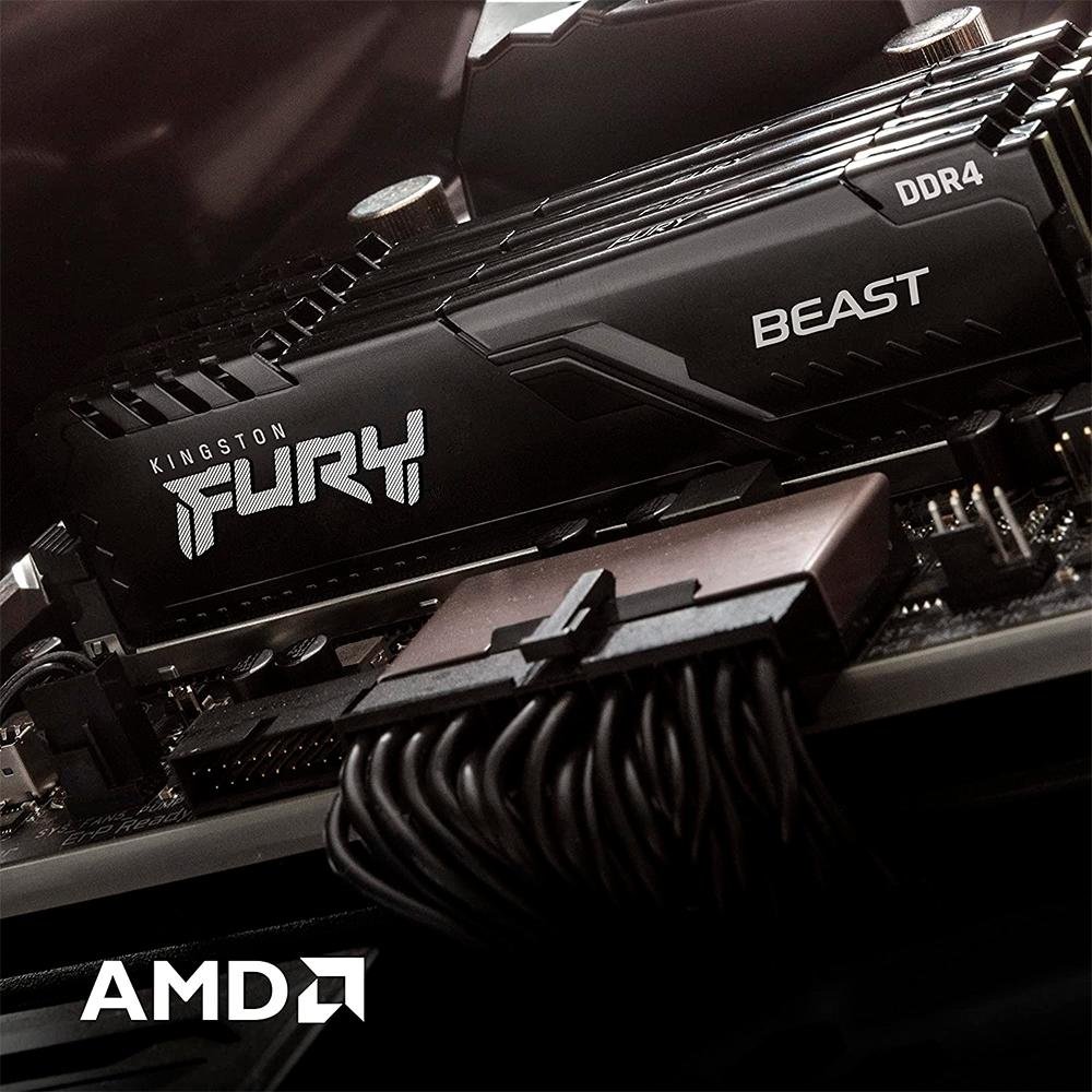 Memória Kingston Fury Beast, 16GB (2x8GB) | KaBuM!