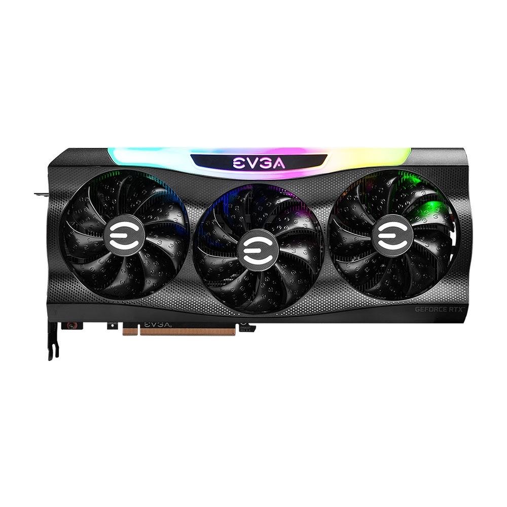 Placa de Vídeo RTX 3070 FTW3 Ultra Gaming EVGA NVIDIA GeForce, 8GB