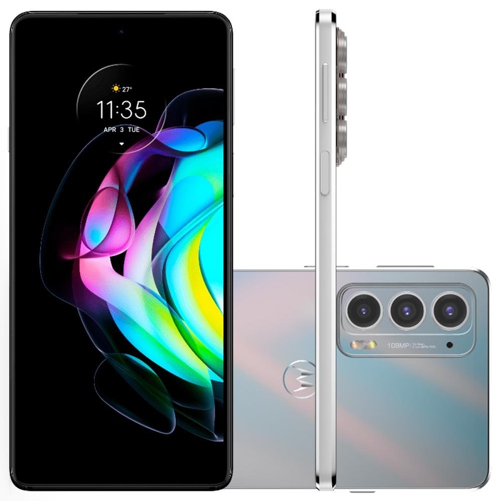 Smartphone Motorola Moto Edge 20, 5G, 128GB, 8GB RAM, Câmera 108MP
