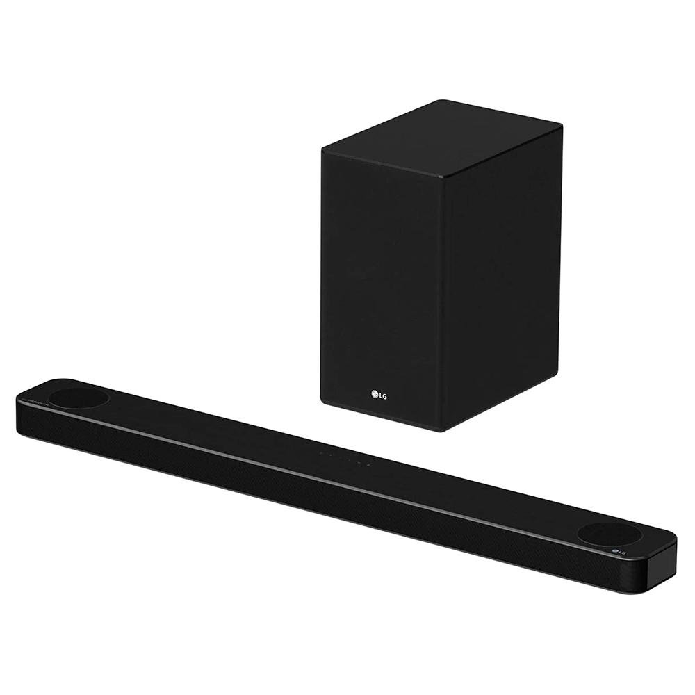 SoundBar LG Sp8A, 3.1.2 Canais, Bluetooth, 440W RMS, Alexa/Google Assistente, DTS: X, Dolby Atmos, Preto - Sp8A SoundBar LG Sp8A, 3.1.2 Canais, Bluetooth, 440W RMS, Alexa/Google Assistente, DTS: X, Dolby Atmos, Preto - Sp8A