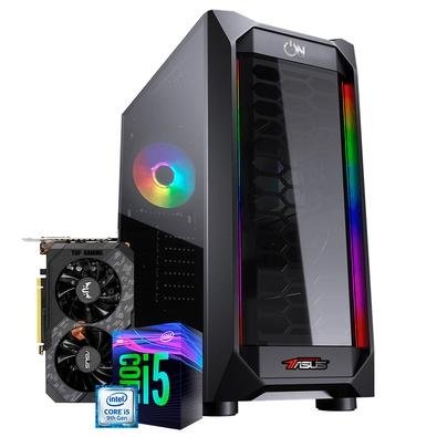 PC Gamer OnPress Powered By Asus i5 9600KF, RGB, GTX 1650 4GB