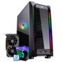 PC Gamer OnPress Powered By Asus i5 9600KF, RGB, GTX 1650 4GB, 16GB DDR4, SSD 480GB, Linux, Preto - ONG96KFT16516S48