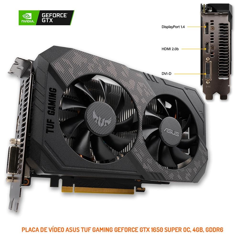 PC Gamer OnPress Powered By Asus i5 9600KF, RGB, GTX 1650 4GB