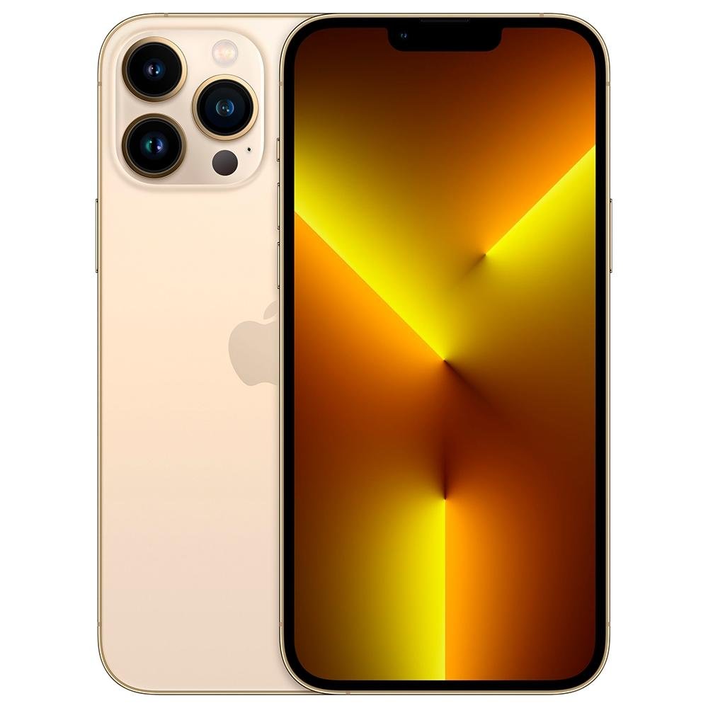 iPhone 13 Pro Max de 256GB, Dourado, 5G | KaBuM!