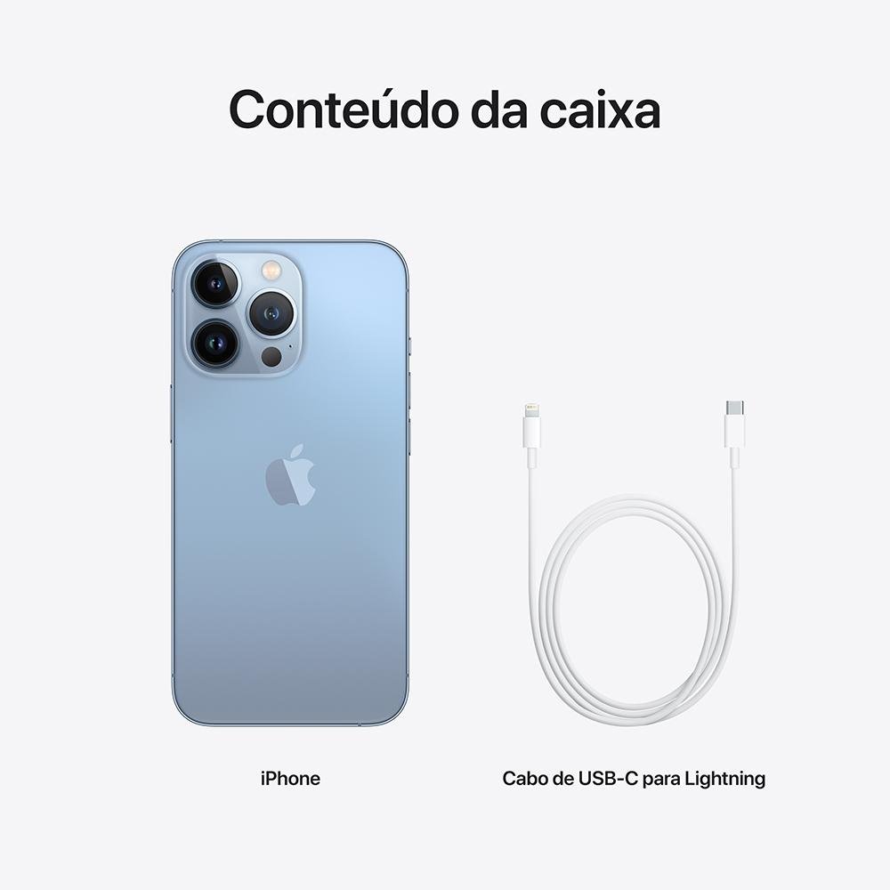 iPhone 13 Pro, 128GB, Azul Sierra, 5G | KaBuM!