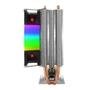 Cooler para Processador T-Dagger Idun M, Iluminação Rainbow, Intel e AMD, Fan 90mm, Preto - T-GC9109 M