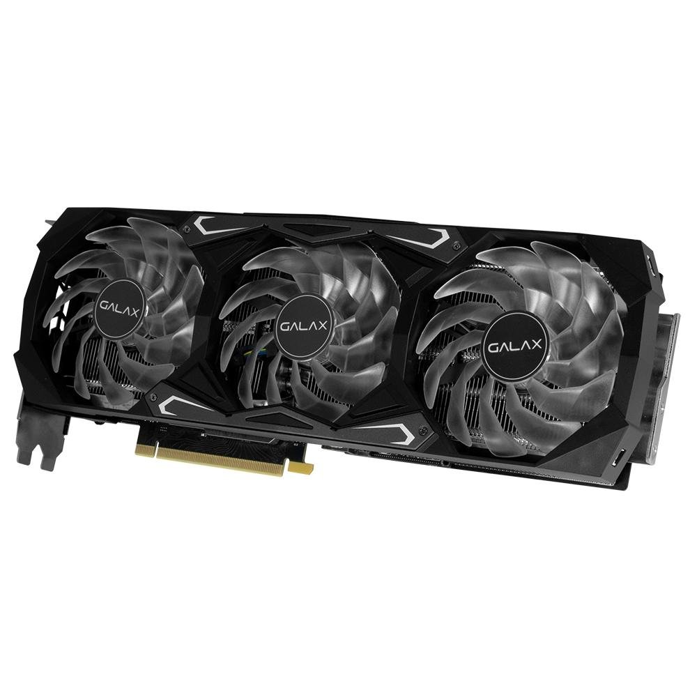 Placa de Vídeo RTX 3080 Serious Gaming Galax NVIDIA GeForce, 10GB GDDR6X, LHR, RGB, DLSS, Ray Tracing - 38NWM3MD99RG