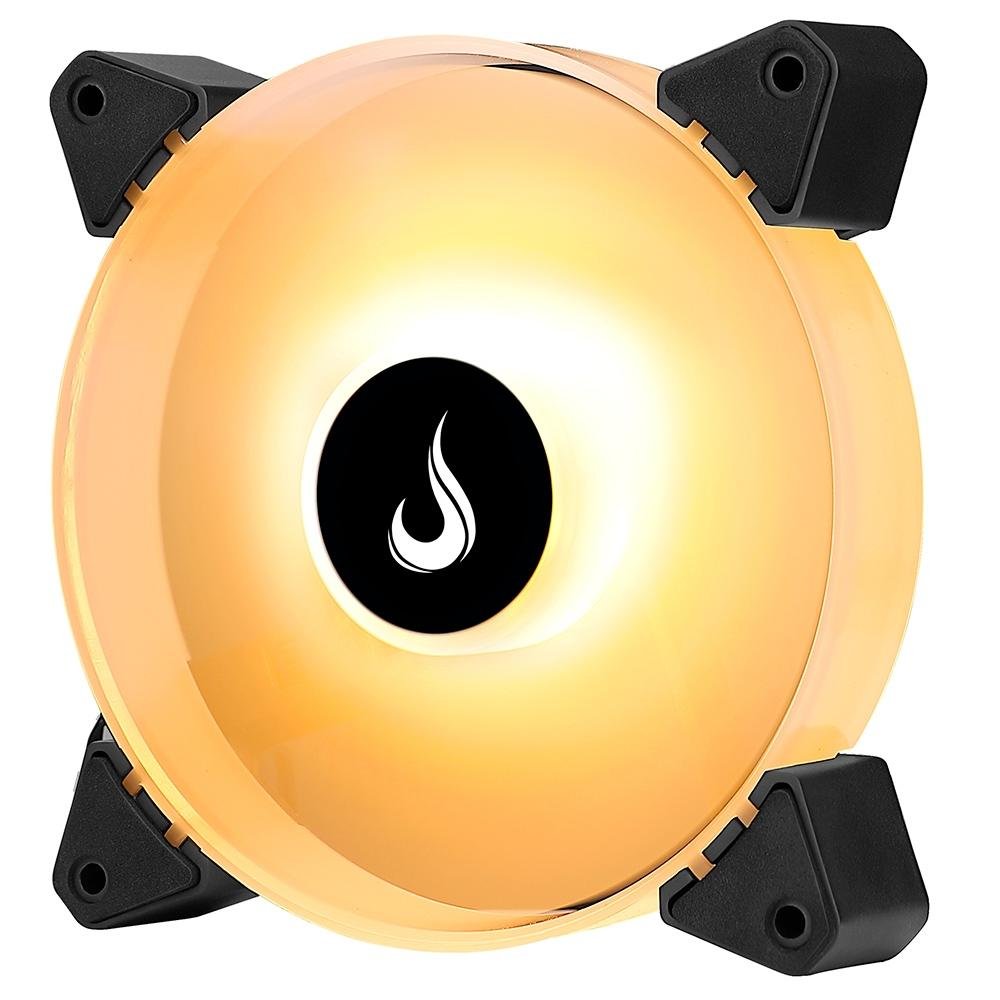 Ventoinha Rise Mode Aqua, RGB, 120mm, Preto - RM-FC-02-12V