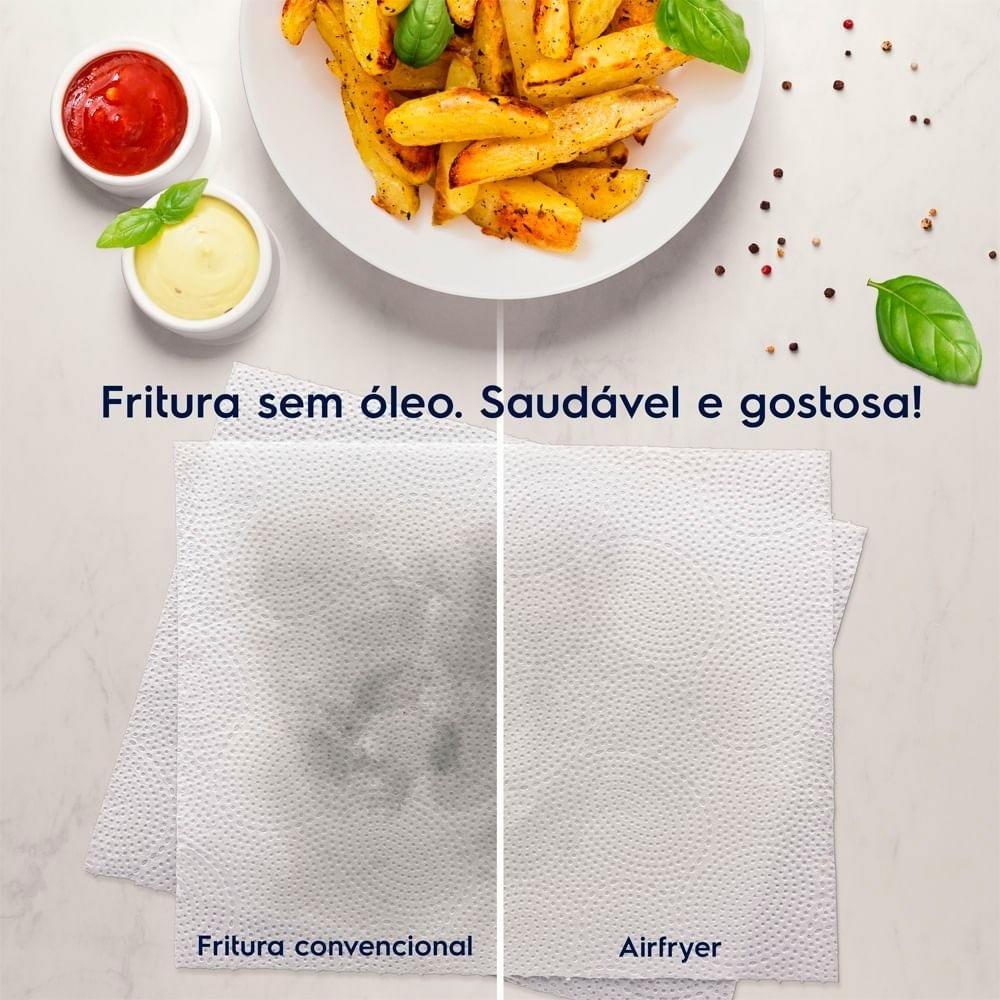 Fritadeira Air Fryer Sem Óleo Electrolux Efficient, 3.2 Litros, 1400W, 127V, Preto - EAF10 Fritadeira Air Fryer Sem Óleo Electrolux Efficient, 3.2 Litros, 1400W, 127V, Preto - EAF10