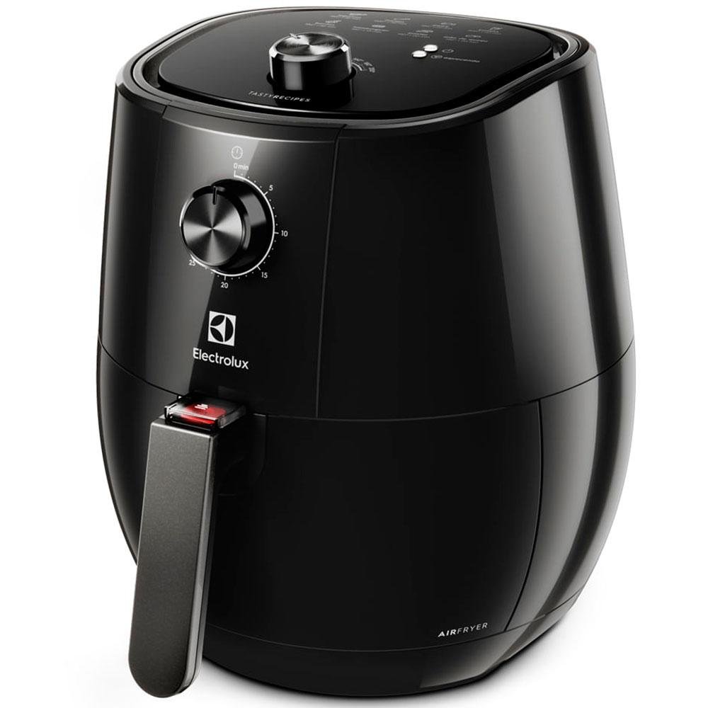 Fritadeira Air Fryer Sem Óleo Electrolux Efficient, 3.2 Litros, 1400W, 127V, Preto - EAF10 Fritadeira Air Fryer Sem Óleo Electrolux Efficient, 3.2 Litros, 1400W, 127V, Preto - EAF10