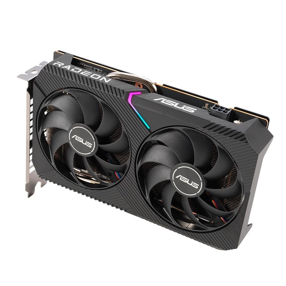 Placa de Vídeo Asus AMD Radeon RX 6500 XT | KaBuM!