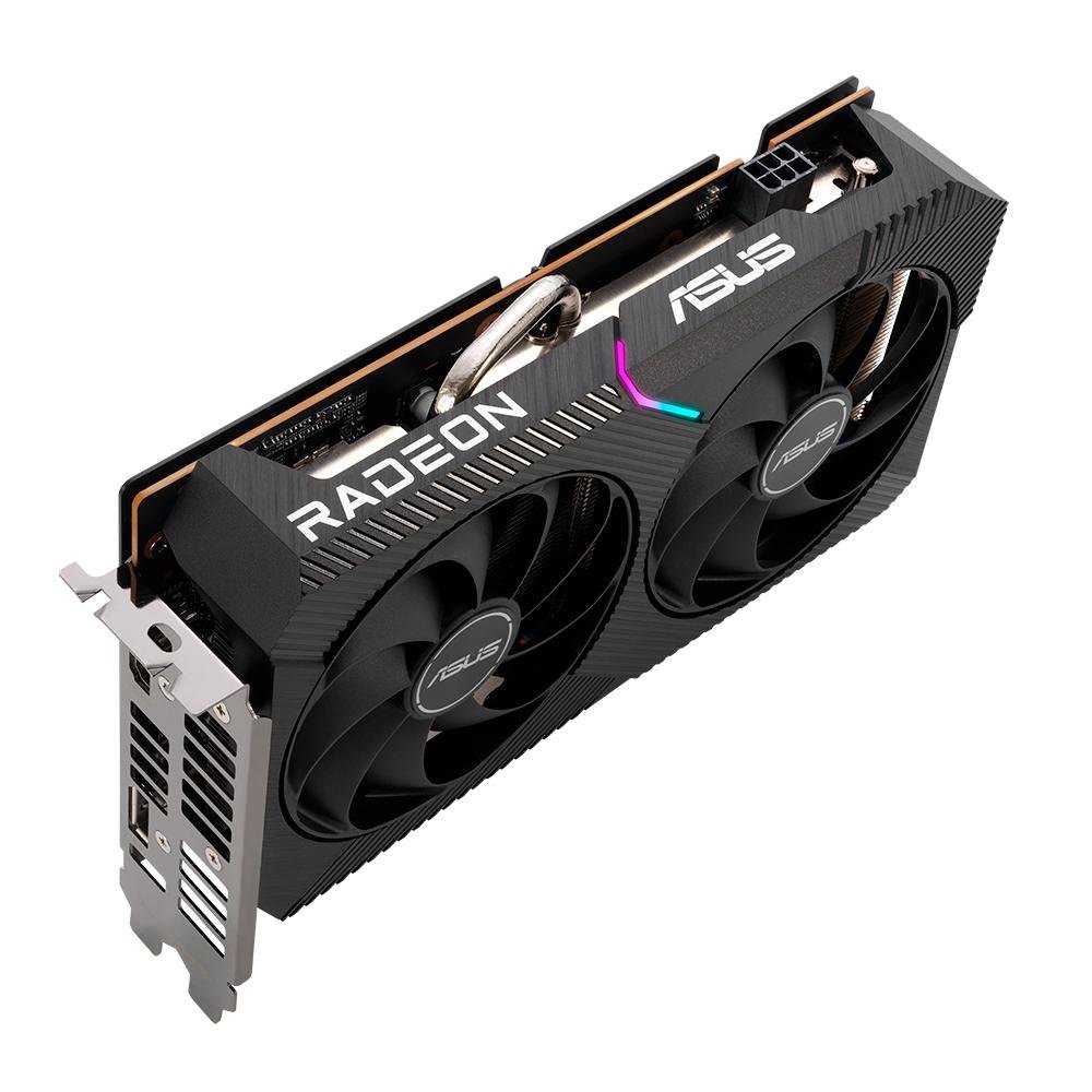 Placa de Vídeo Asus AMD Radeon RX 6500 XT | KaBuM!