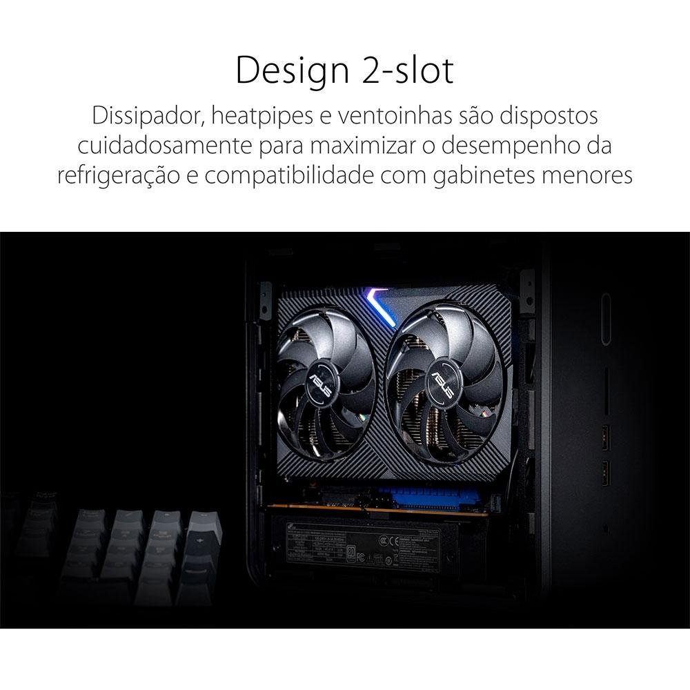 Placa de Vídeo Asus AMD Radeon RX 6500 XT | KaBuM!