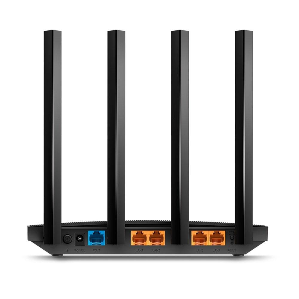 Roteador TP-Link Archer A6, Wifi Gigabit, MU-MIMO, AC1200, Dual Band, 4 Antenas - ARCHER A6