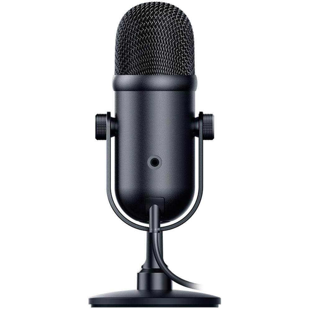 Microfone Razer Seiren V2 Pro Podcast, USB, Preto - RZ19-04040100-R3U1 Microfone Razer Seiren V2 Pro Podcast, USB, Preto - RZ19-04040100-R3U1