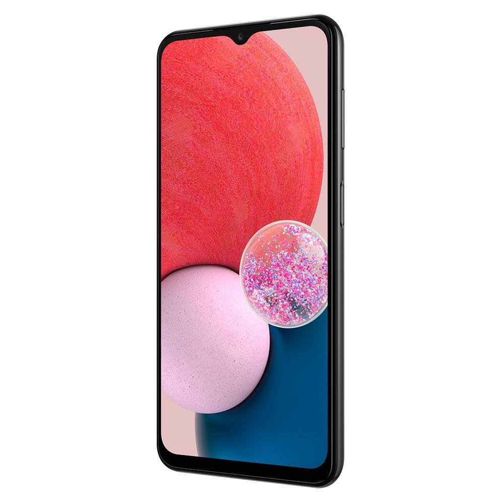 Smartphone Samsung Galaxy A13, 128GB, 4GB RAM, Octa Core, Câmera Quádrupla 50MP, Tela Infinita de 6.6, Preto - SM-A135MZKLZTO Smartphone Samsung Galaxy A13, 128GB, 4GB RAM, Octa Core, Câmera Quádrupla 50MP, Tela Infinita de 6.6, Preto - SM-A135MZKLZTO