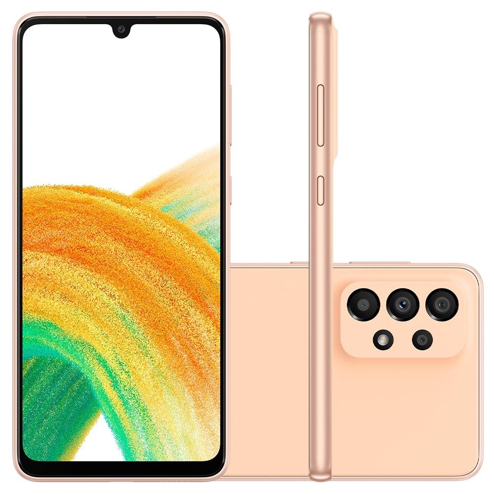 Smartphone Samsung Galaxy A33 5G Rosé | KaBuM!