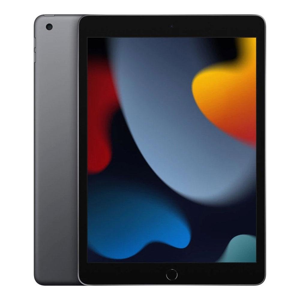 iPad 9ª geração Apple, 10.2", 64GB, A13 Bionic, Wi-Fi, Câmera 8MP, iPadOS 15, Cinza Espacial - MK2K3BZ/A iPad 9ª geração Apple, 10.2", 64GB, A13 Bionic, Wi-Fi, Câmera 8MP, iPadOS 15, Cinza Espacial - MK2K3BZ/A