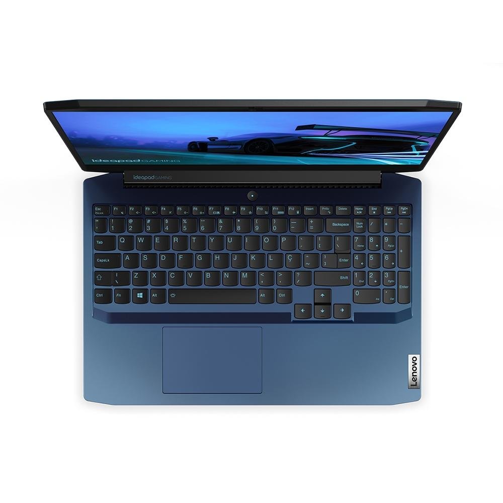 Notebook Gamer Lenovo Gaming 3i Intel Core i7-10750H, 8GB RAM, GeForce GTX 1650, SSD 512GB, 15.6" FHD, Linux, Chameleon Blue - 82CGS00200 Notebook Gamer Lenovo Gaming 3i Intel Core i7-10750H, 8GB RAM, GeForce GTX 1650, SSD 512GB, 15.6" FHD, Linux, Chameleon Blue - 82CGS00200