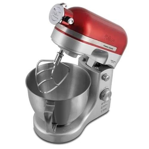 Batedeira Planetária Philco PBP1200 Turbo, 1200W, 127V, Vermelho e Inox Batedeira Planetária Philco PBP1200 Turbo, 1200W, 127V, Vermelho e Inox