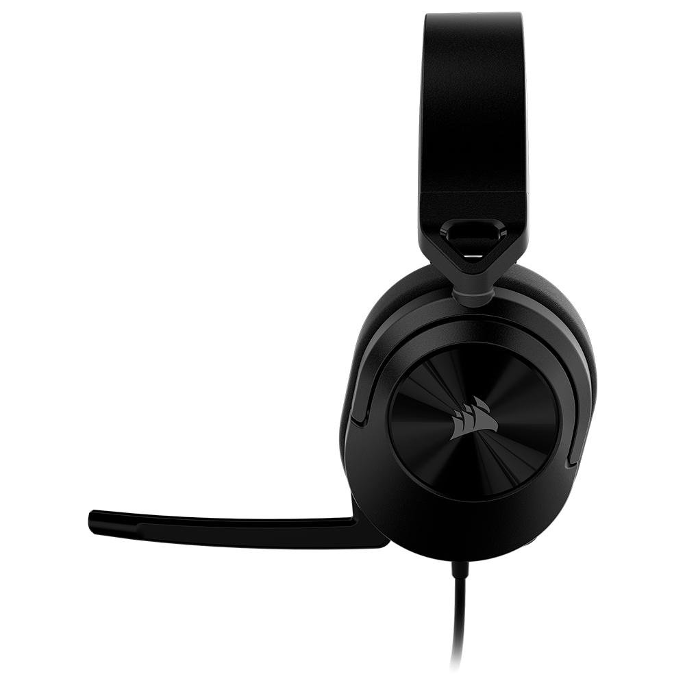 Headset Gamer Corsair HS55 Stereo P2 3.5mm, Drivers 50mm, Carbono - CA-9011260-NA