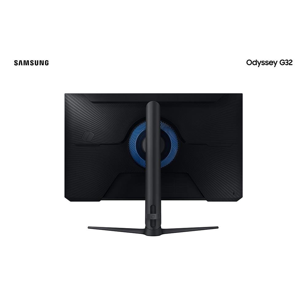 Monitor Gamer Samsung Odyssey G32 27", 165Hz, Full HD, 1ms, DisplayPort e HDMI, FreeSync Premium, Ajuste de Altura, Preto - LS27AG320NLXZD
