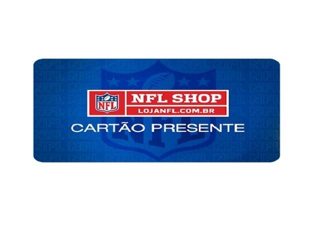 Gift Card NFL Shop: 100 reais - Cartão Presente Digital