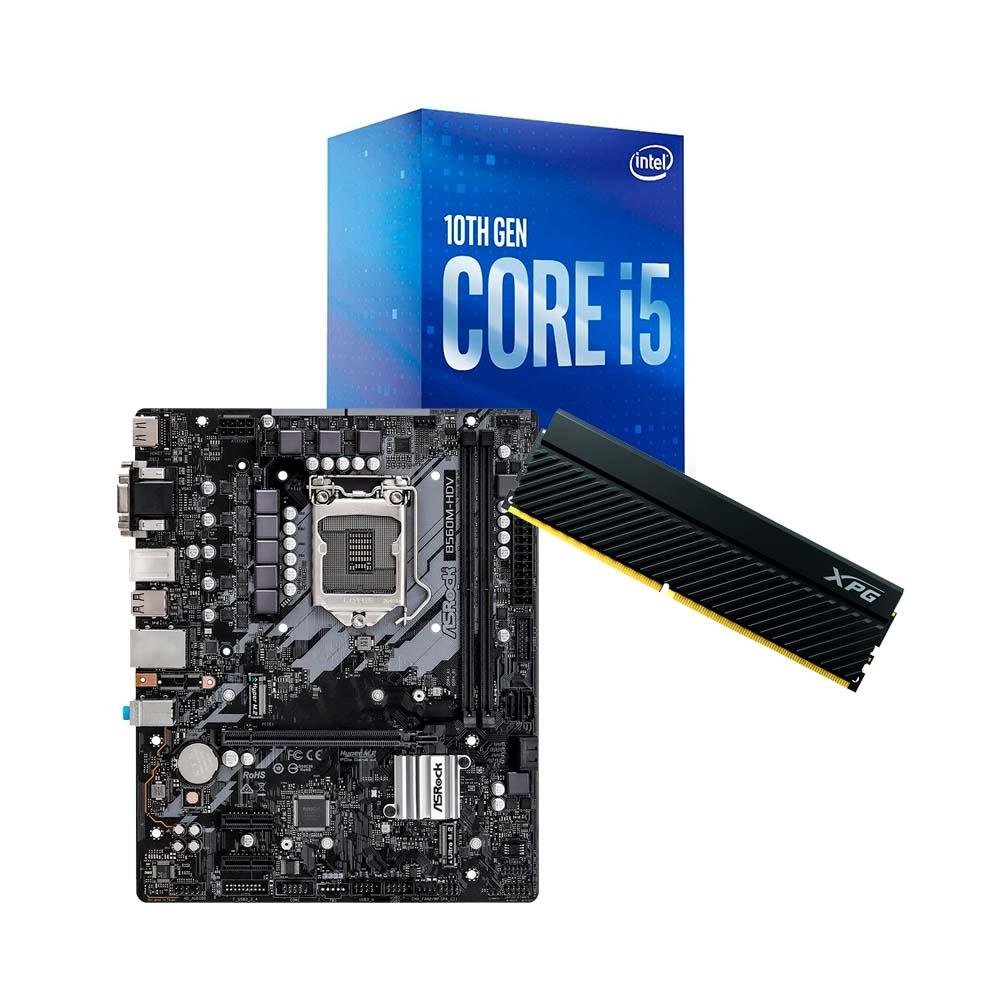 CPU intel core i5-10400F ASRock B560M-HDV ASRock > B560M-HDV