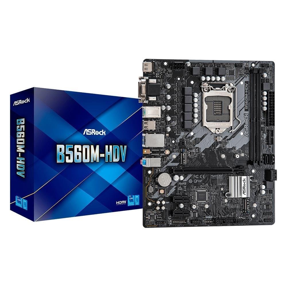 Kit Processador Intel Core i5-10400 + Placa Mãe ASRock B560M-HDV