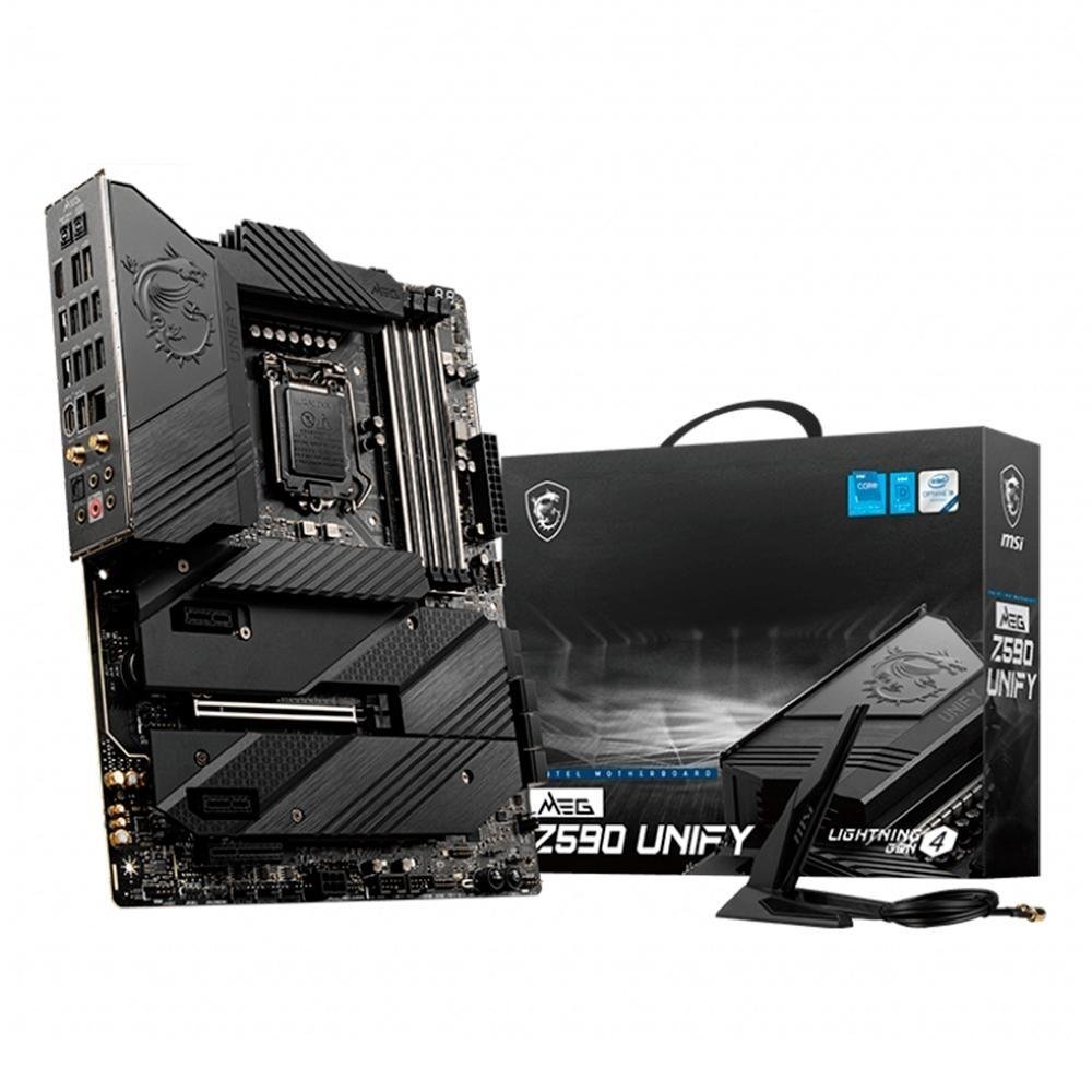 Kit Processador Intel Core i7-11700K + Placa-Mãe MSI MEG Z590