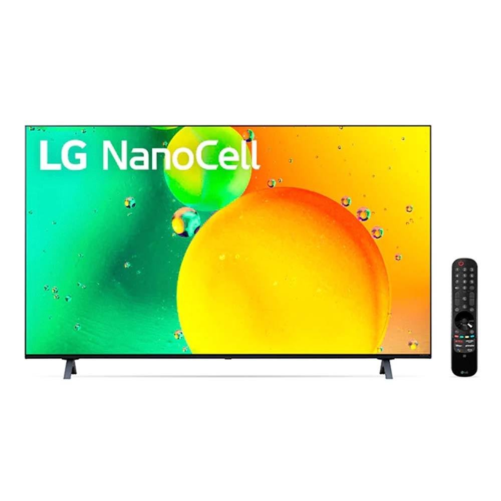 Smart TV LG 50 Polegadas 4K UHD NanoCell, 3 HDMI, 2 USB, Wi-Fi, ThinQAI, Smart Magic, Google, Alexa - 50NANO75SQA Smart TV LG 50 Polegadas 4K UHD NanoCell, 3 HDMI, 2 USB, Wi-Fi, ThinQAI, Smart Magic, Google, Alexa - 50NANO75SQA