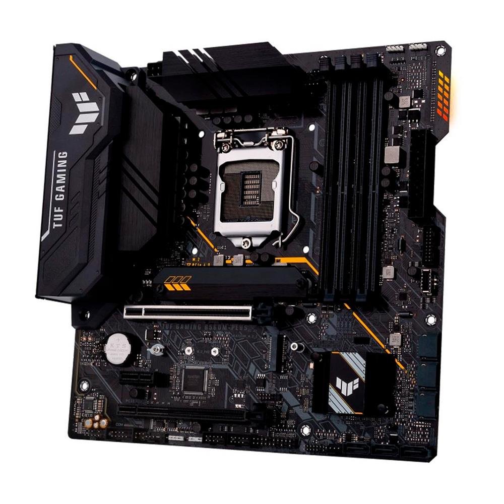 Kit Processador Intel Core i7-11700K 11ª Geração, LGA1200 + Placa Mãe Asus TUF GAMING B560M-PLUS, Intel LGA1200, microATX, DDR4 Kit Processador Intel Core i7-11700K 11ª Geração, LGA1200 + Placa Mãe Asus TUF GAMING B560M-PLUS, Intel LGA1200, microATX, DDR4