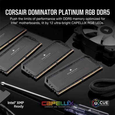 Memória Corsair Dominator Platinum RGB | KaBuM!
