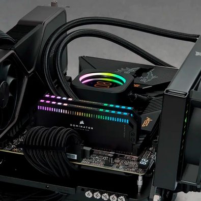 Memória Corsair Dominator Platinum RGB | KaBuM! Memória Corsair Dominator Platinum RGB | KaBuM!