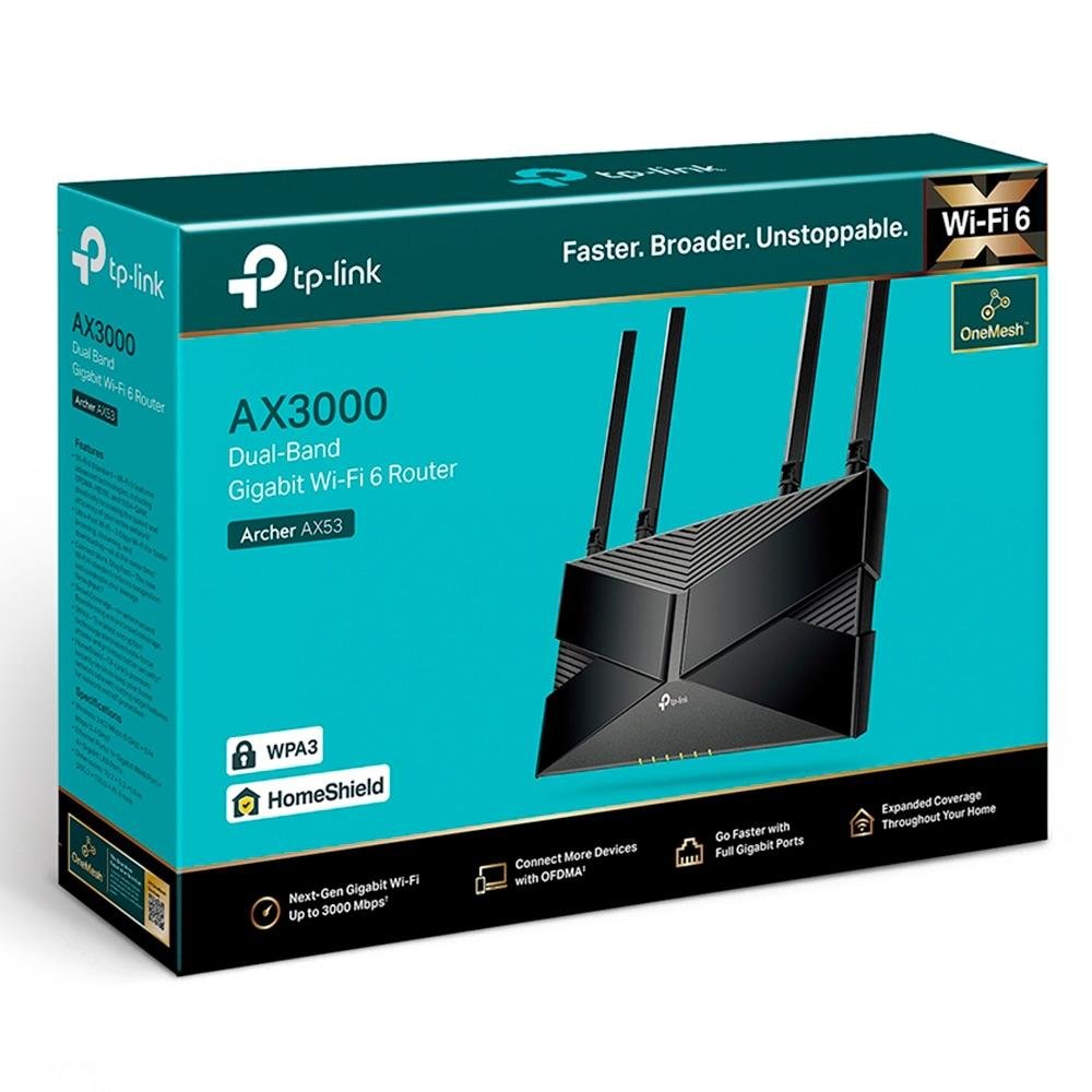 Roteador WiFi 6 Tp-Link AX 3000 | KaBuM!