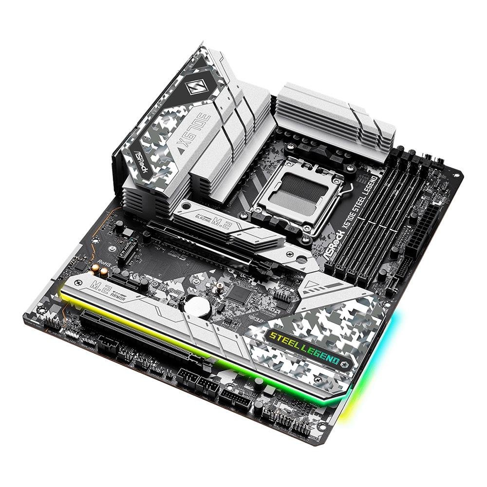 Placa-Mãe Asrock X670E Steel Legend | KaBuM!