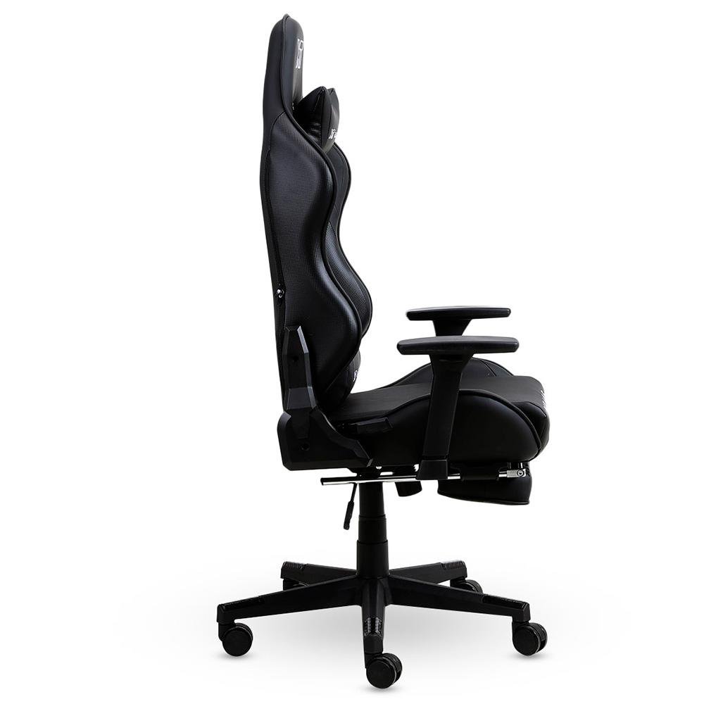 Cadeira Gamer XT Racer Viking Series, Até 120kg, Com Almofadas e Apoio de Pés, Reclinável, Descanso de Braço 3D, Preto - XTR-018