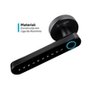 Fechadura Digital KABUM! smart Slim, Preta, Biometria, Controle via app, Senha numérica - KSFD100PT