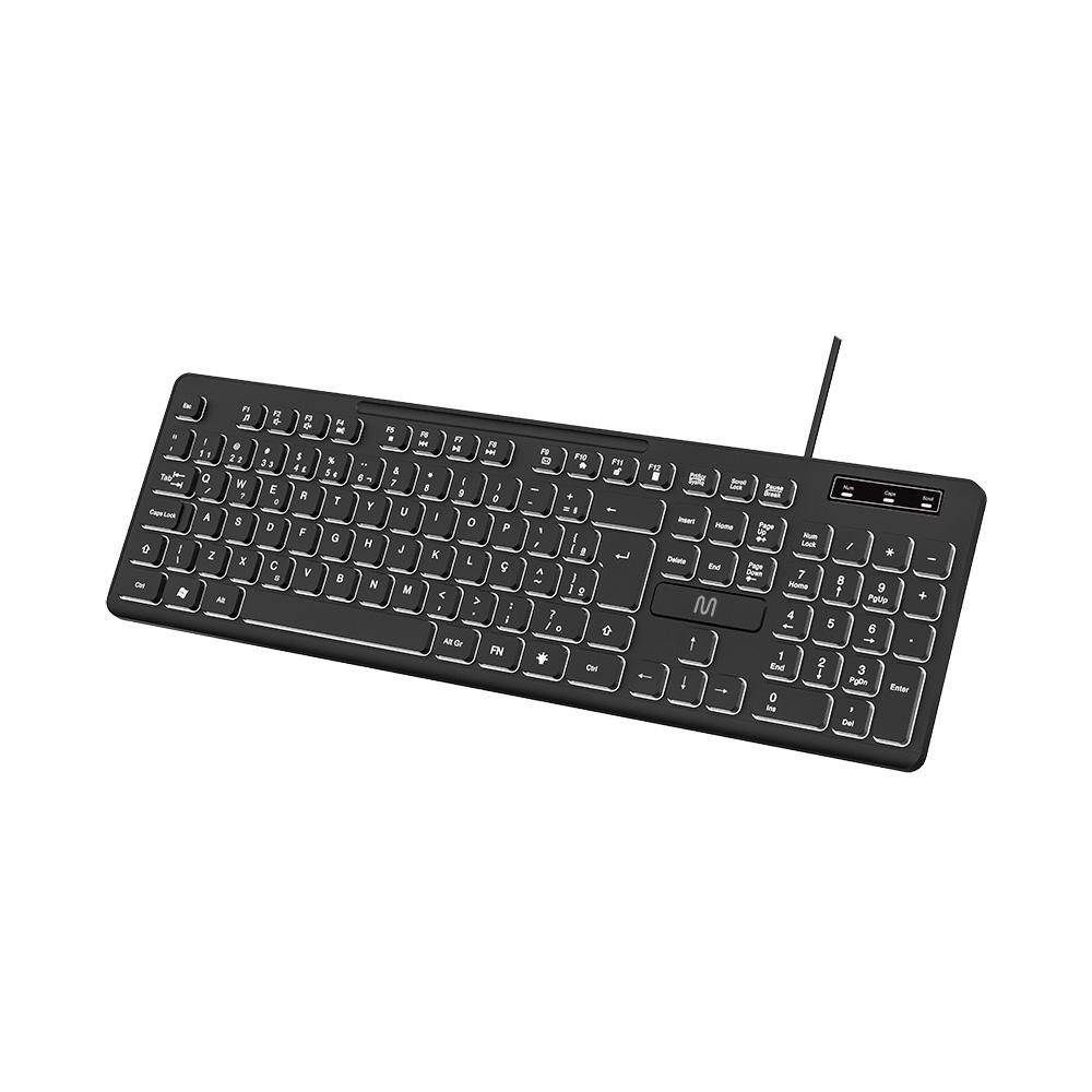 Teclado Multi Led Soft Silence LED | KaBuM!