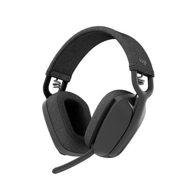 Headset Sem Fio Logitech Zone Vibe 100 Preto no KaBuM!