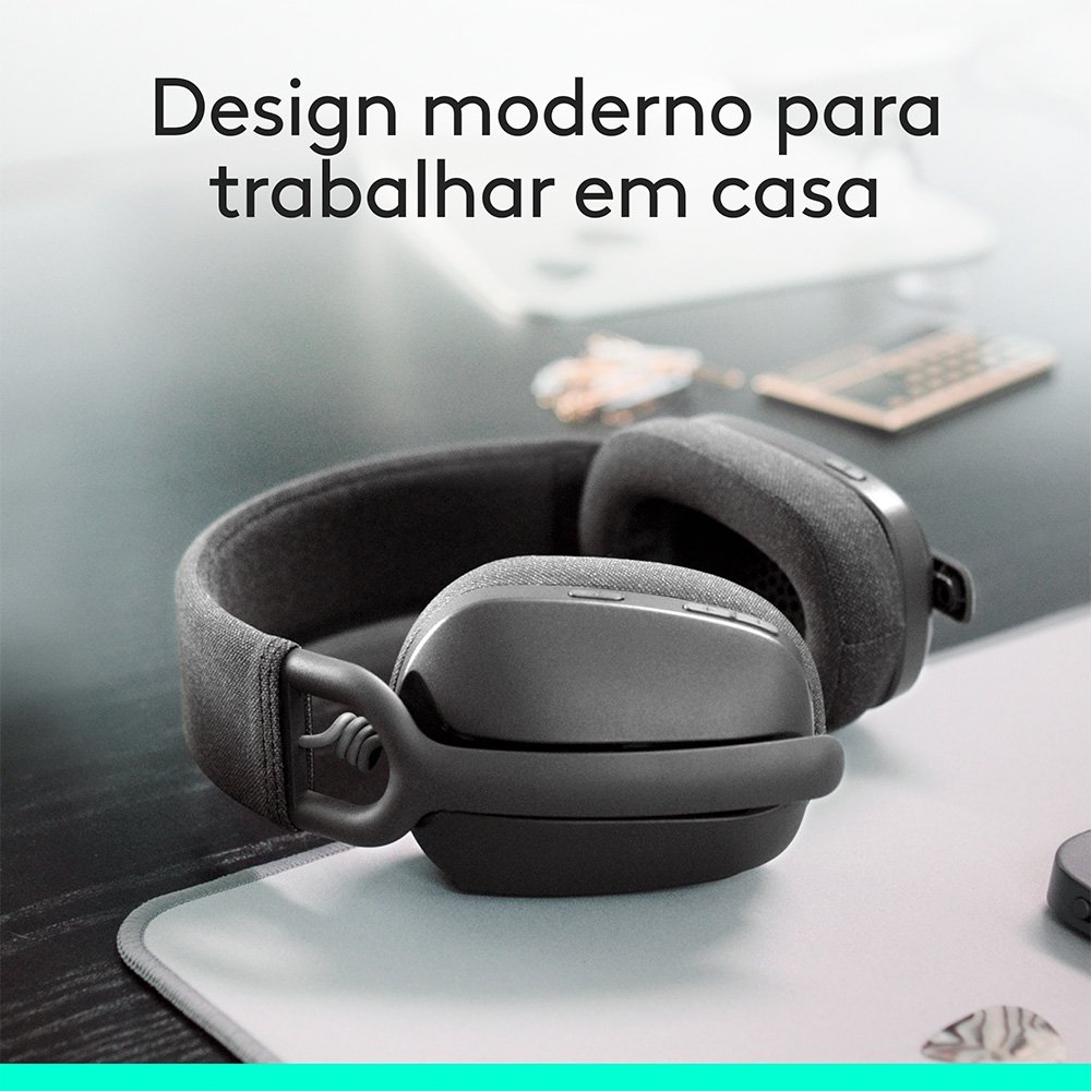 Headset Sem Fio Logitech Zone Vibe 100 | KaBuM!