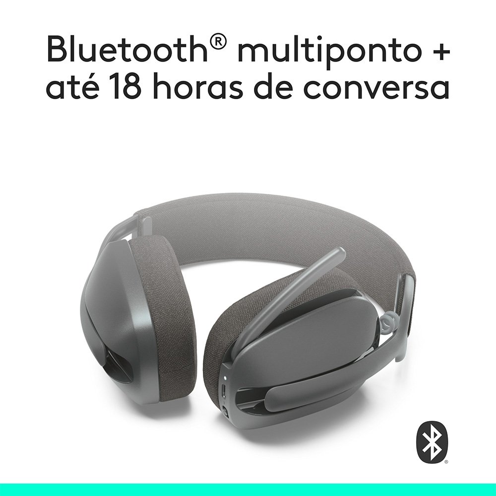 Headset Sem Fio Logitech Zone Vibe 100 | KaBuM!