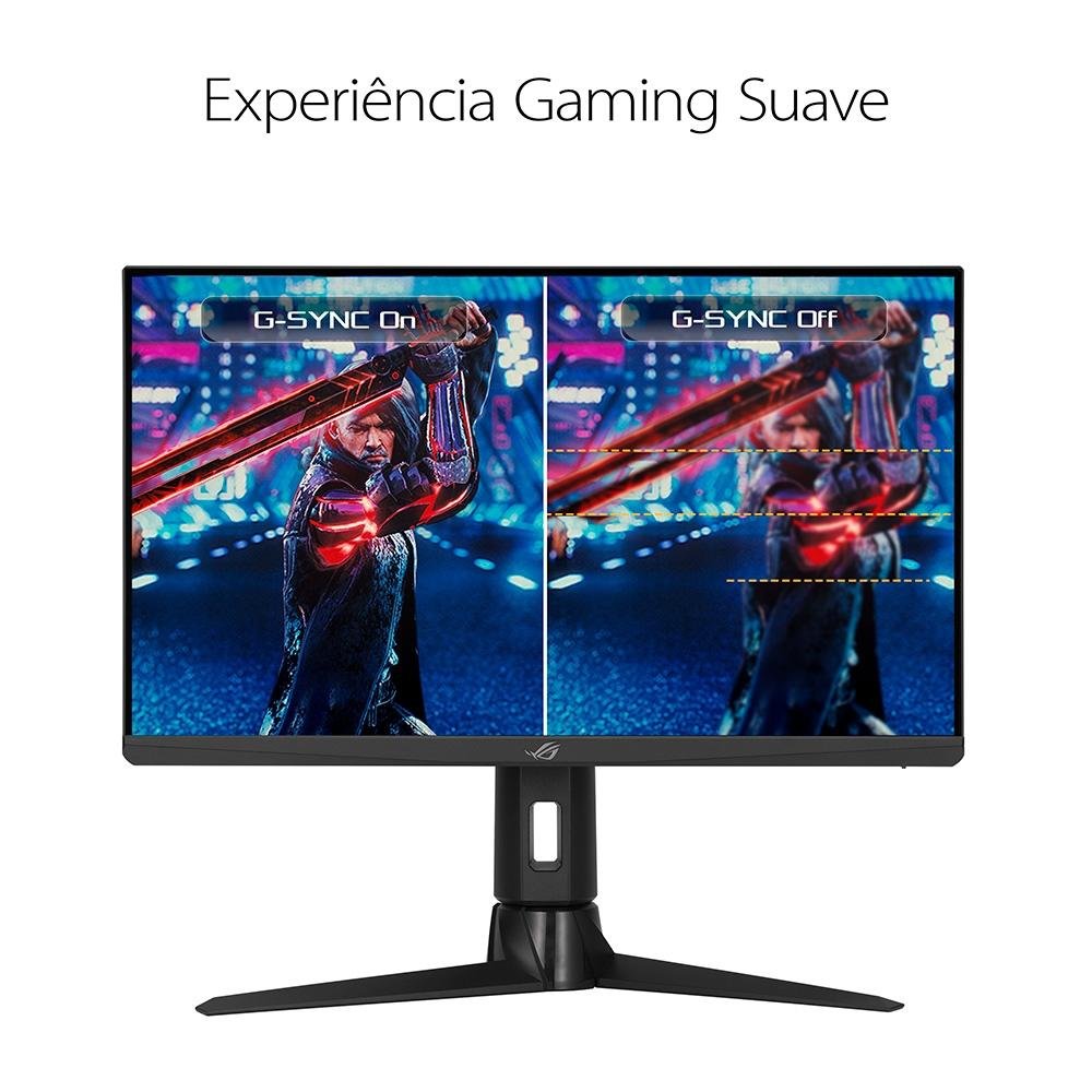 Monitor Asus Rog Strix 24.5, 180Hz | KaBuM!