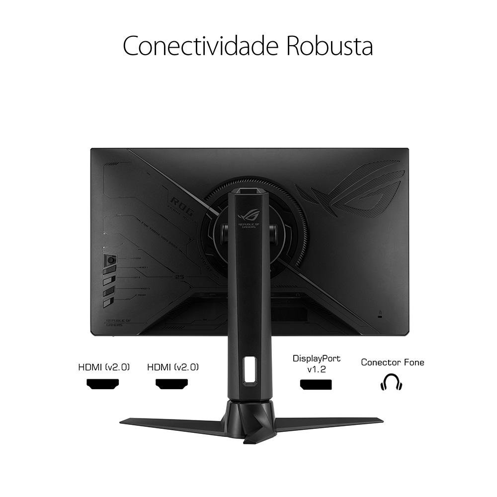 Monitor Asus Rog Strix 24.5, 180Hz | KaBuM!