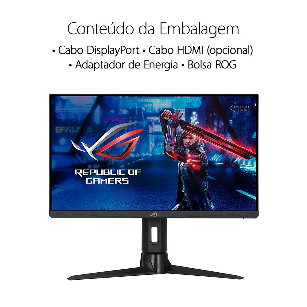 ASUS ROG Strix XG256Q 24.5インチ 180hz Monitor Asus Rog Strix 24.5, 180Hz | KaBuM!