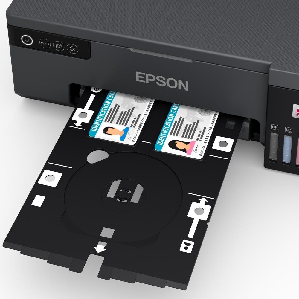 Impressora Fotográfica Epson EcoTank L8050, Colorida, Wi-Fi, USB, Preto - C11CK37302