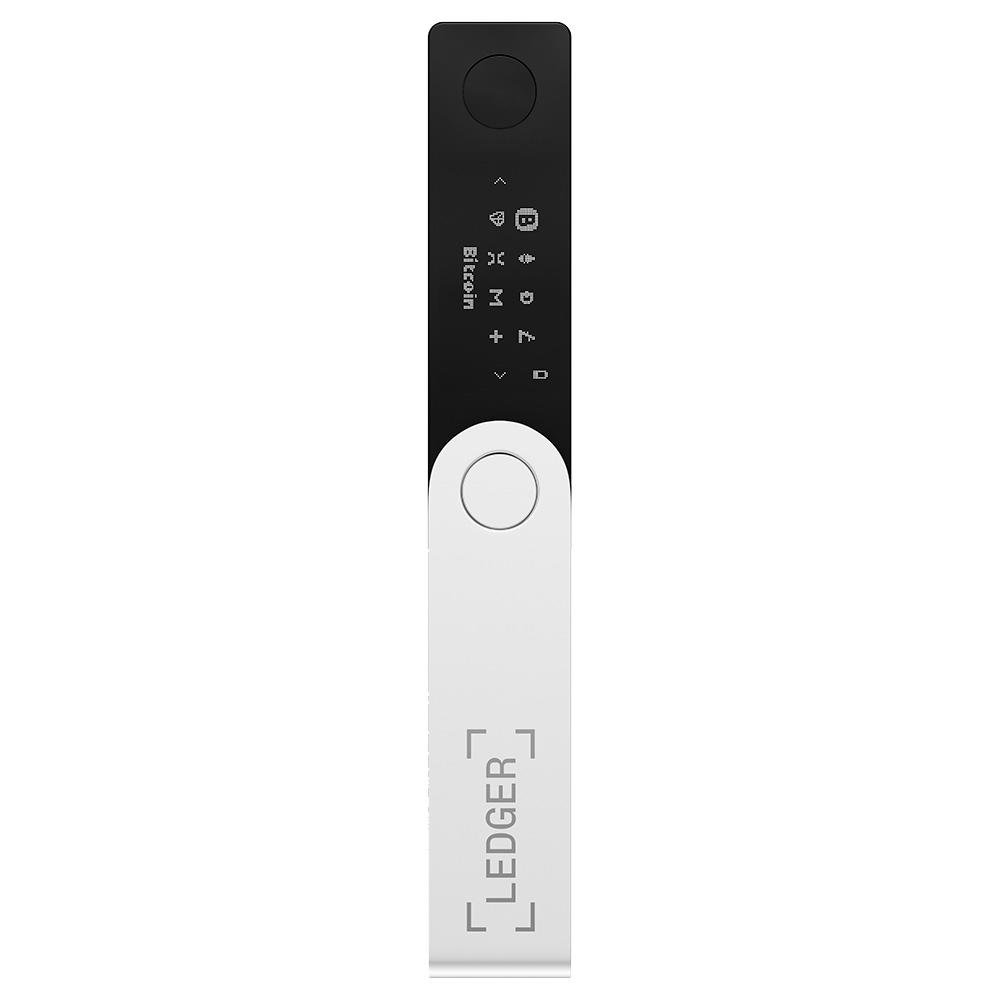 Carteira Hardware de Criptomoedas Ledger Nano X, USB-C, Preto - LNX-ENES
