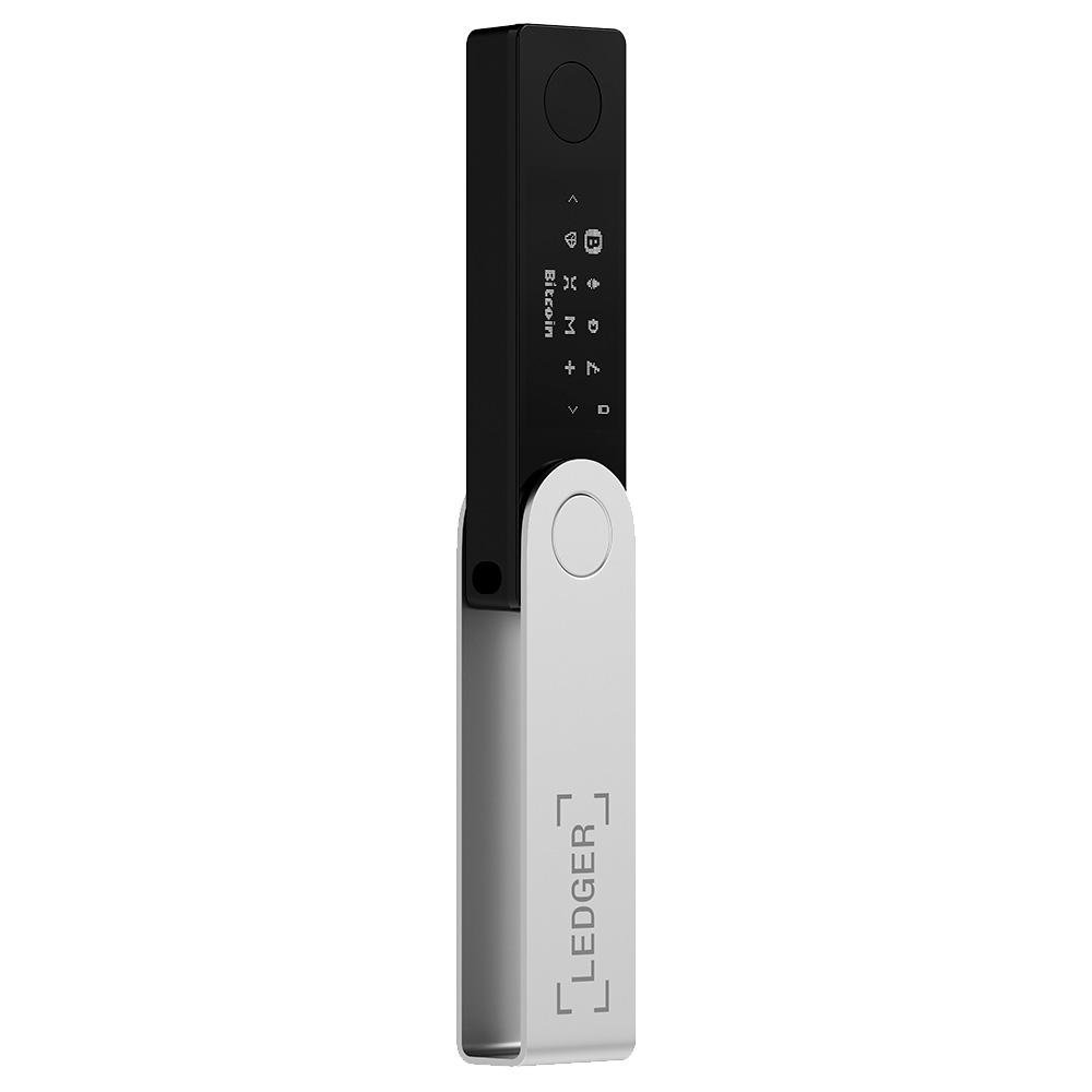 Carteira Hardware de Criptomoedas Ledger Nano X, USB-C, Preto - LNX-ENES